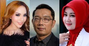 Ridwan Kamil Lisa Mariana & Cinta Atalia Praratya